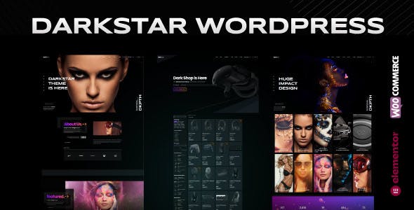 DarkStar - Ultimate Multipurpose WooCommerce Elementor WordPress Theme