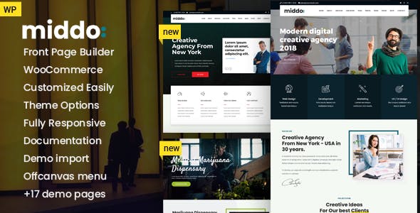 Middo - Modern & Clean Multiporpose WordPress Theme