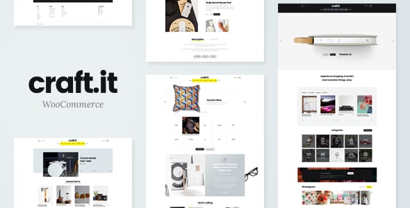 Craftit - Artisan WordPress Shopping Theme