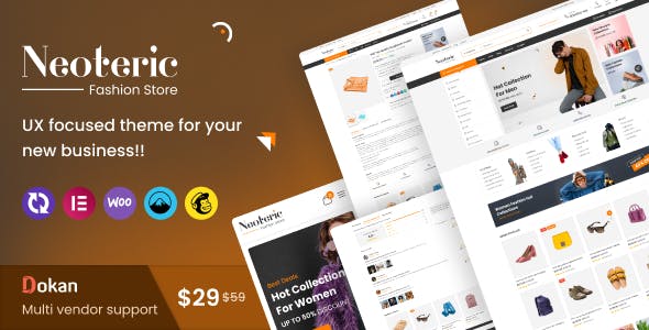 Neoteric - Fashion WooCommerce WordPress Theme