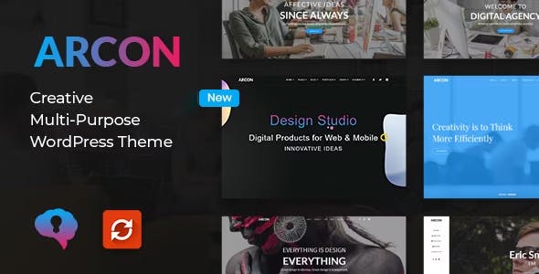 Arcon - Creative Multi-Purpose WordPress Theme